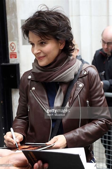 juliette binoche seen at bbc radio 2 on march 31 2014 in london hair and beauty in 2019