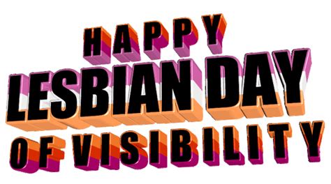 happy lesbian day of visibility on tumblr