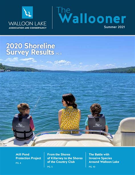 walloon lake association summer  wallooner  mitchell graphics issuu