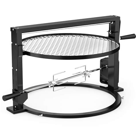 onlyfire santa maria style grill rotisserie system adjustable cooking