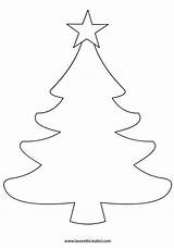 Navidad Para árbol Moldes árboles sketch template