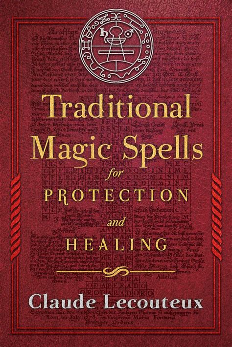 traditional magic spells  protection  healing book  claude