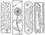 Coloring Pages Bookmarks Printable Color Printables Bookmark Book Adult Classroomdoodles Doodles Kids Reading Make Cute Classroom Diy Doodle Fun Print sketch template