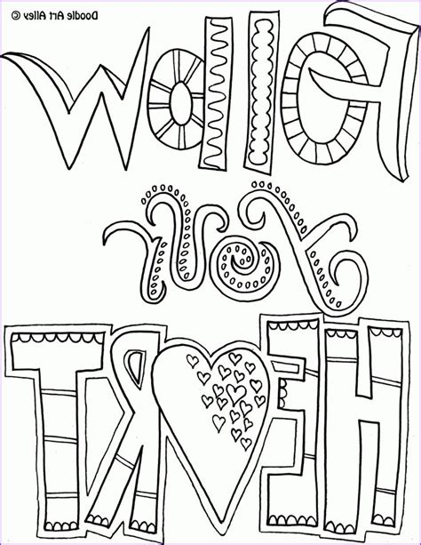 inspirational doodle coloring pages images quote coloring pages