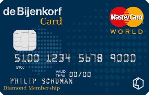 memberships bijenkorf card international card services