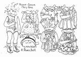Dolls Coloring sketch template
