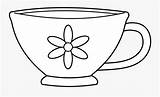Coloring Alice Teacup Kleurplaat Beker Clipartmax Teapot Clipartkey Nicepng Stacked sketch template