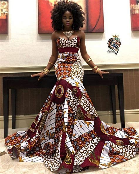 african maxi ball gown african prom dress  trainafrican etsy african clothing styles