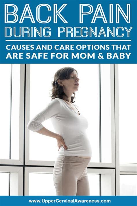 Back Pain During Pregnancy Causes And Care Options That Are Safe For