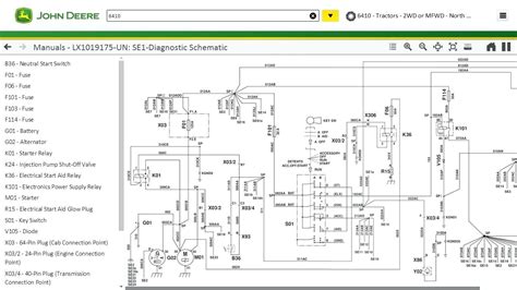 john deere gator  electrical schematic wiring diagram image