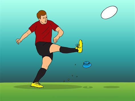 kick  goal rugby  steps  pictures wikihow