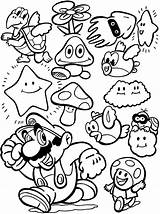 Mario Coloring Pages Bros Print Super Printable Brothers Characters Colour Colouring Gif sketch template