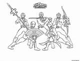 Rangers Samurai Coloriage Equipe Dessin Imprimer sketch template