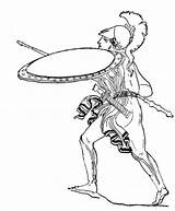 Greek Clipart Soldier Warrior Greeks Drawing Fighting Persian Ancient Greece Getdrawings Cliparts Clip Library Classroom Courtesy sketch template