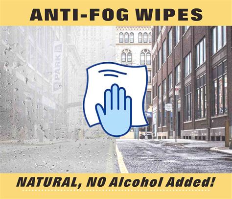 anti fog wipes pack   personal protective equipment buy canadian  ppe