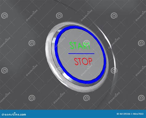 stop start button  stock illustration illustration  computer