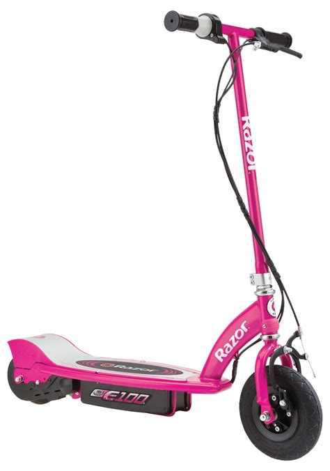 razor  electric scooter  kids ages      air filled front tire hand operated