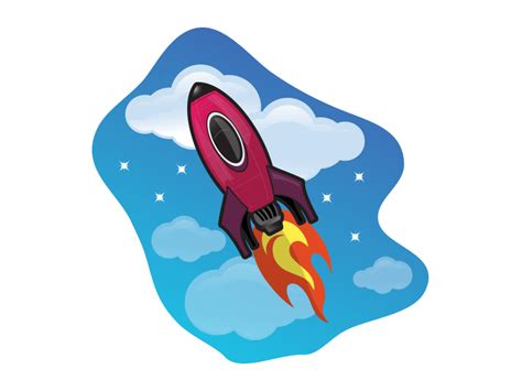 rocket animation  thirsty interactive jay moore  dribbble