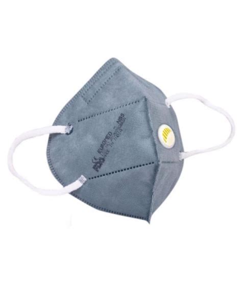 euromed  fda approved reusable respirator face mask olive grey inbuilt filter pack