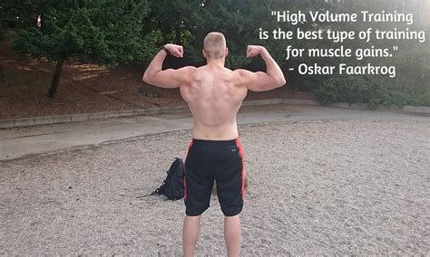 progress  high volume training  light weights