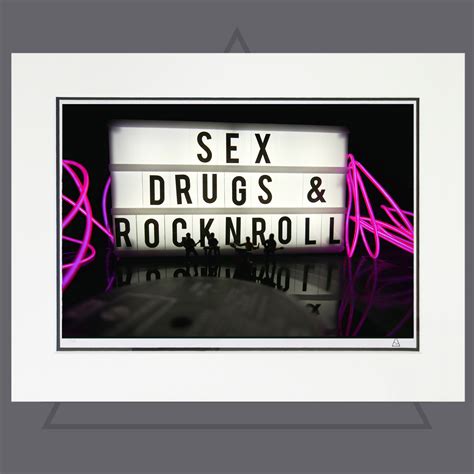 sex drugs and rock n roll courtyard framing and gallery