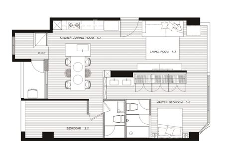apartment floorplan interior design ideas