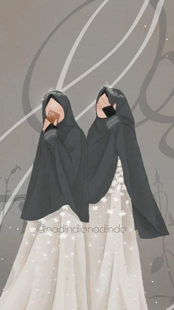 wow 19 gambar kartun wanita hijab syari gani gambar