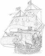 Coloring Pages Ships Ship Sailing Tall Kids Fun Colouring Drawing Color Adult Designlooter Boat Books Paint Cool Clip Pirate Flickr sketch template