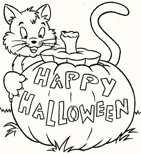 vintage artistic halloween coloring pages   halloween coloring