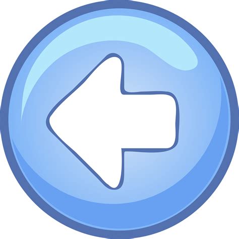 button computer left blue png picpng