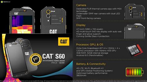 cat  features specifications details