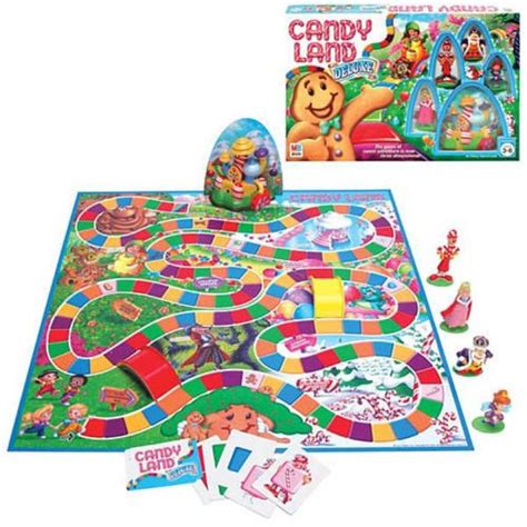 hasbro candy land deluxe edition toys games family board games