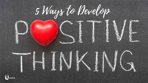 ways  develop positive thinking