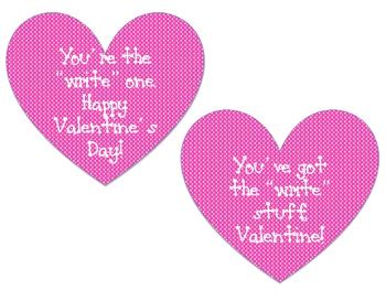 printable valentine cards  teachers  katie flannery tpt