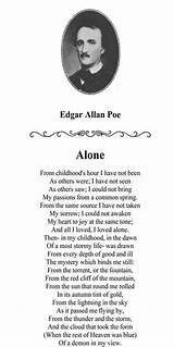 Poe Edgar Allan Quotes Poems Alone Poetry Allen Poem Poes 1800s Poema Poet Poets Wise Wdf Weheartit Postris Literary sketch template