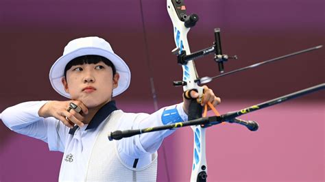 san south korean olympic archer criticized   short haircut