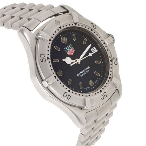 tag heuer professional   mens   stainless steel