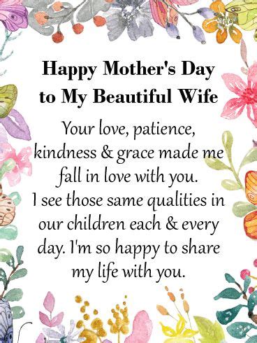mothers day cards  wife images  pinterest