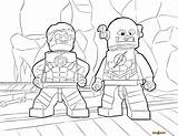 Lego Coloring Pages Dc Super Heroes Printable Superhero Sheets Color Marvel Universe Colouring Brickshow Tv Print sketch template