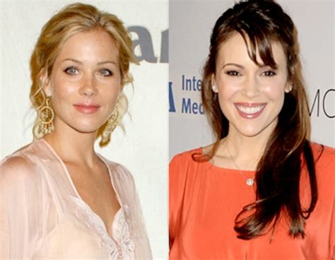 christina applegate and alyssa milano from casting couch e news