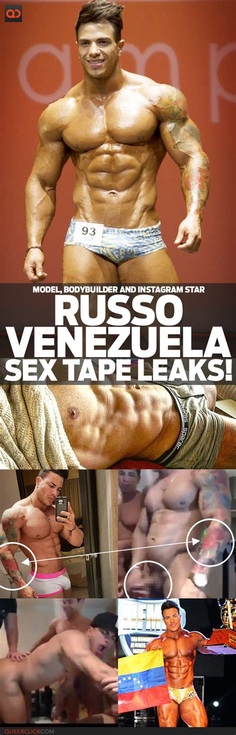 russo venezuela model bodybuilder and instagram star sex tape leaks queerclick