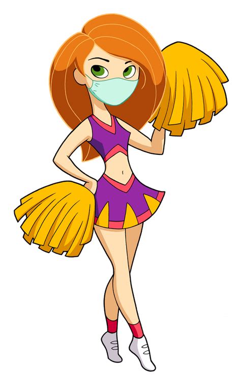 Cheerleader Kim Possible Wearing A Surgical Mask By Juliefan21 On