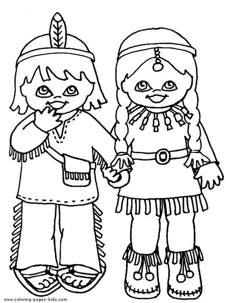 indian color page coloring pages  kids miscellaneous coloring