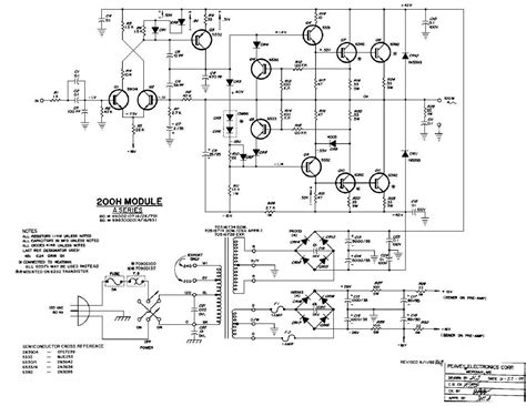 audio service manuals   peavey    series power module schematics