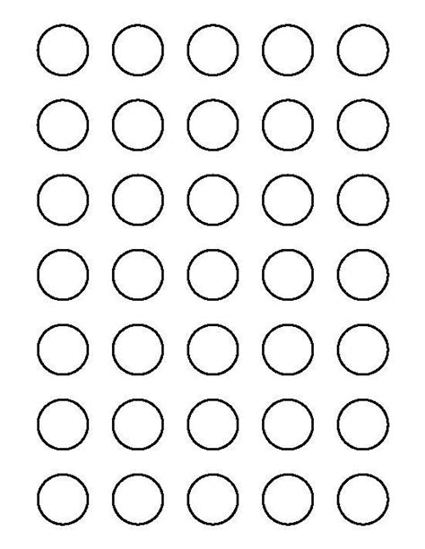 circle label template   circle pattern   printable