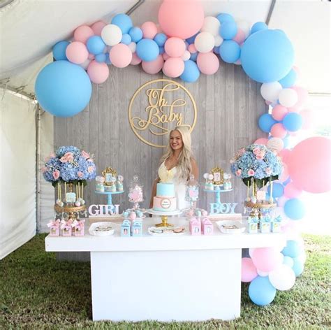 Gender Reveal By Angie S Dream Decorations Antique Gold