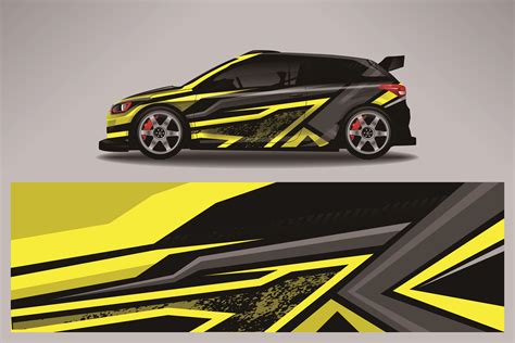 car wrap decal design vector rally race grafico por graphic