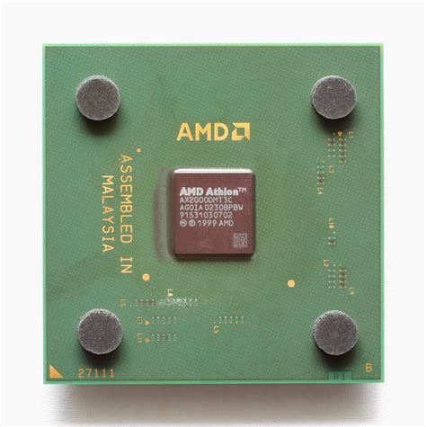 arquitectura de computadoras microprocesador amd athlon xp