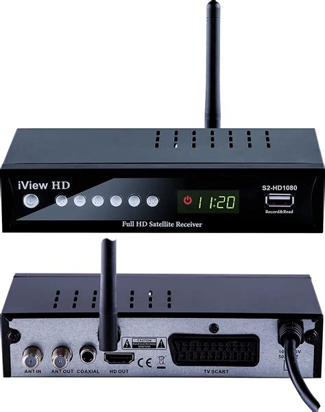 iview hd full hd satellite freeview tv receiver built in wi fi usb