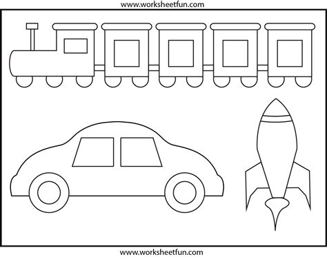 transportation coloring pages  kindergarten  coloring page